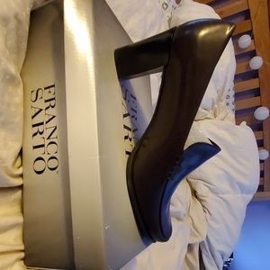 Franco Sarto coffee - Calf loafer style heal